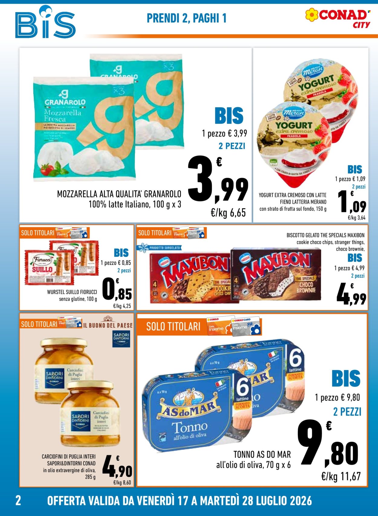 Volantino Conad - 17/7/2026 - 28/7/2026. Pagina 2