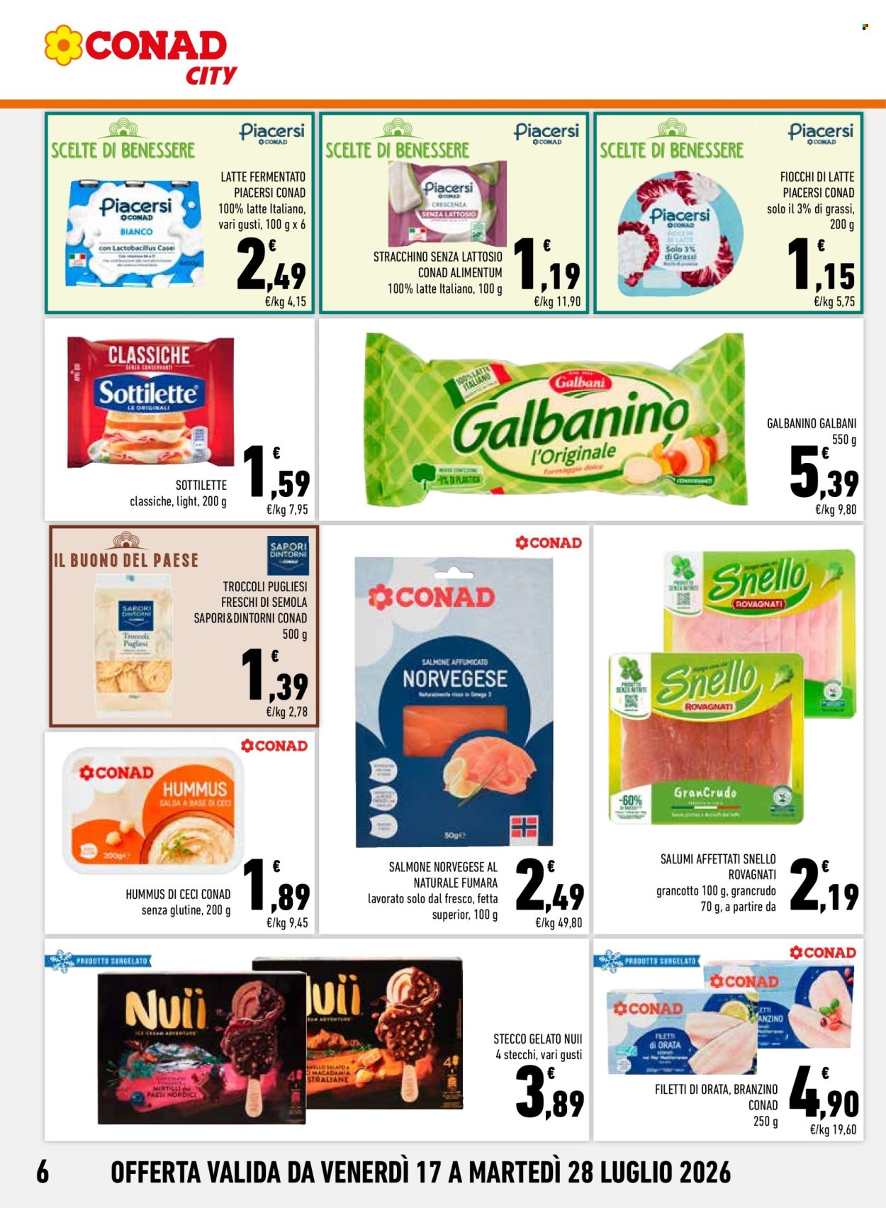 Volantino Conad - 17/7/2026 - 28/7/2026. Pagina 6