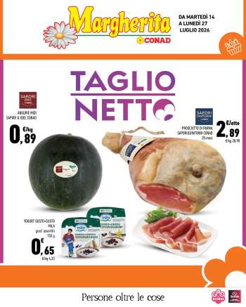 Volantino Conad - 14/7/2026 - 27/7/2026.