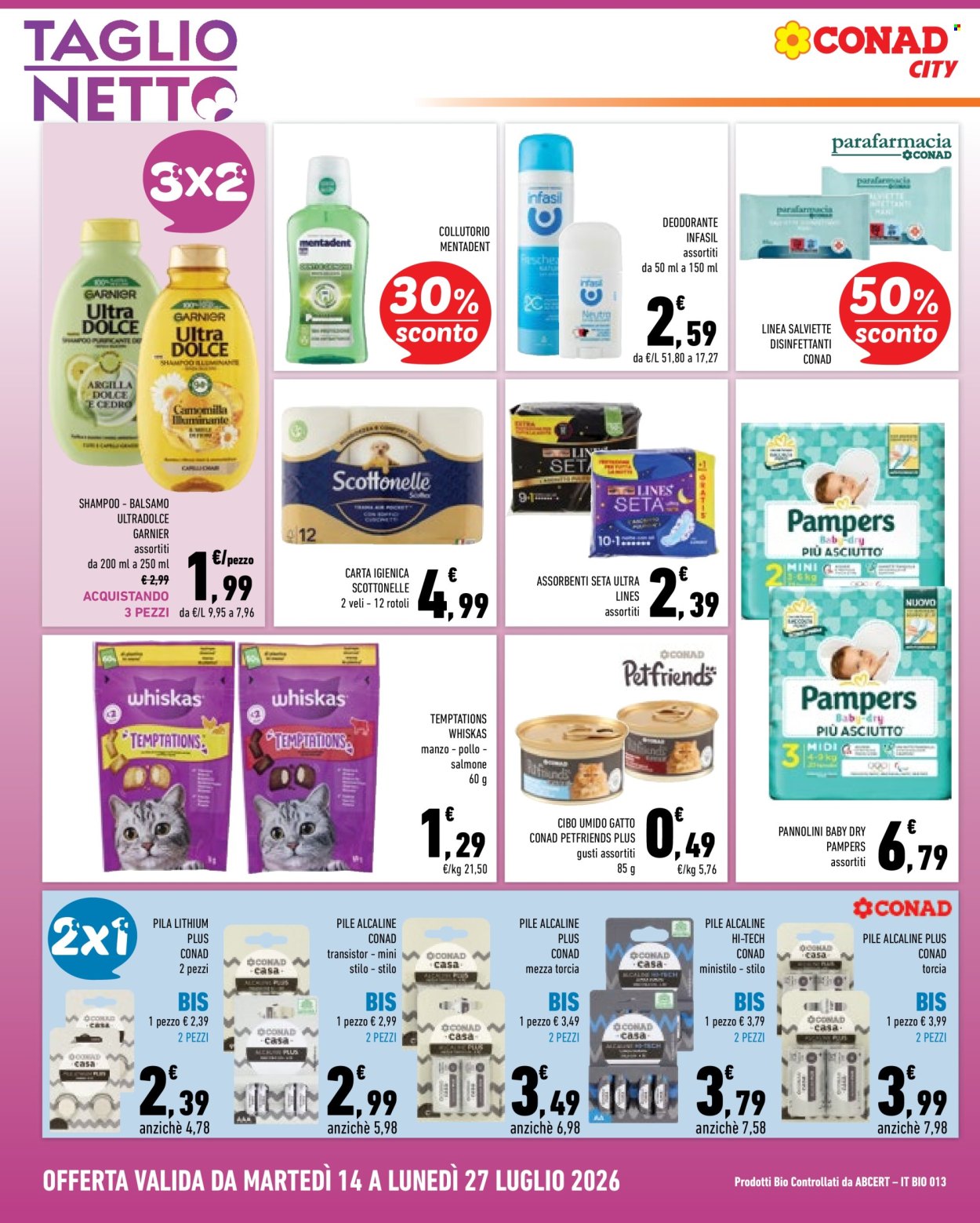 Volantino Conad - 14/7/2026 - 27/7/2026. Pagina 16