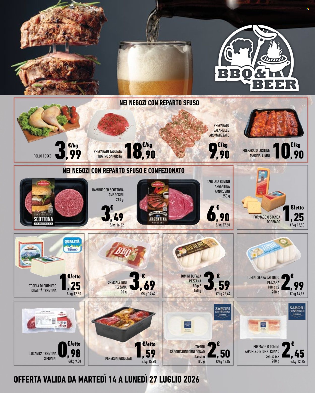 Volantino Conad - 14/7/2026 - 27/7/2026. Pagina 12