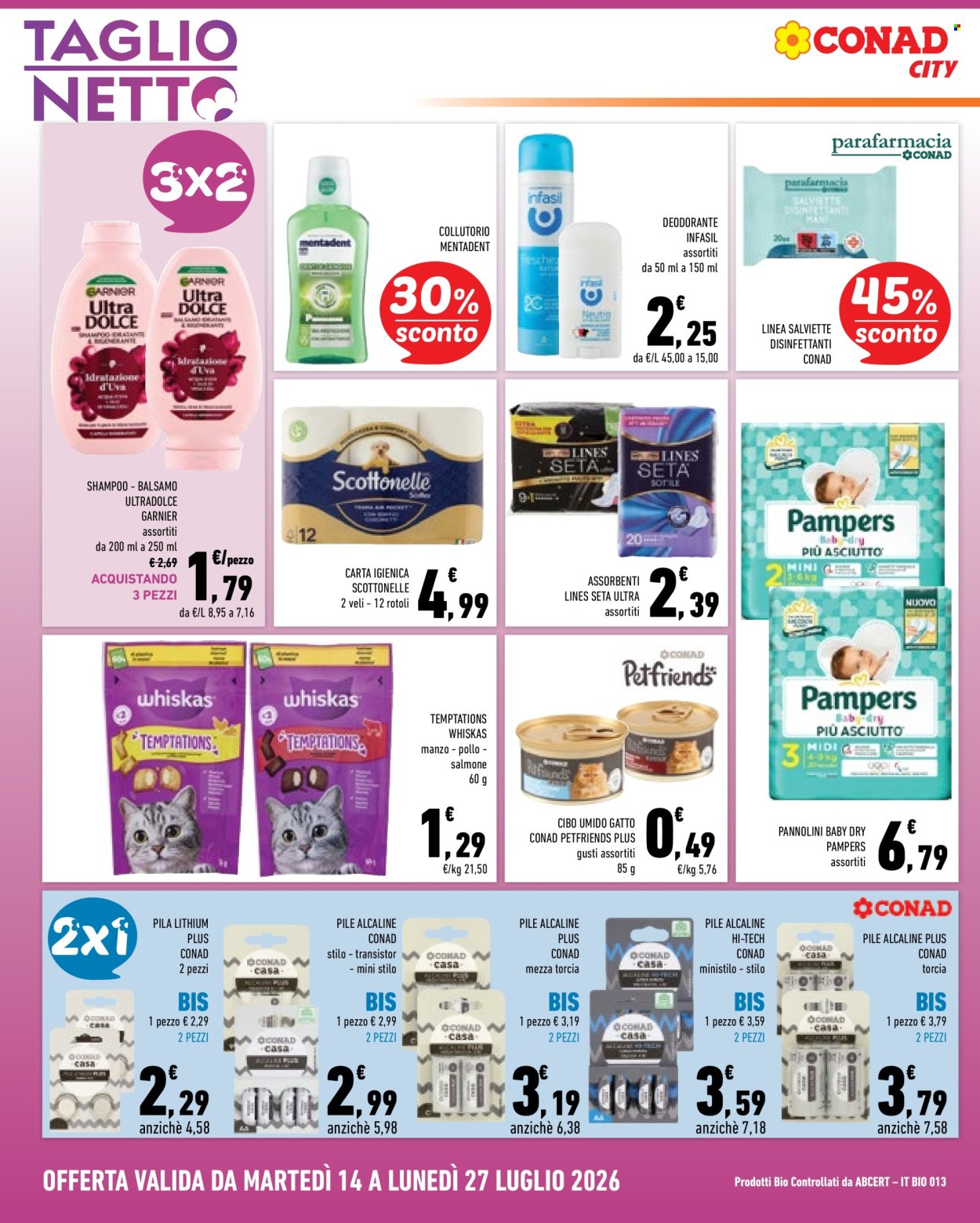 Volantino Conad - 14/7/2026 - 27/7/2026. Pagina 16