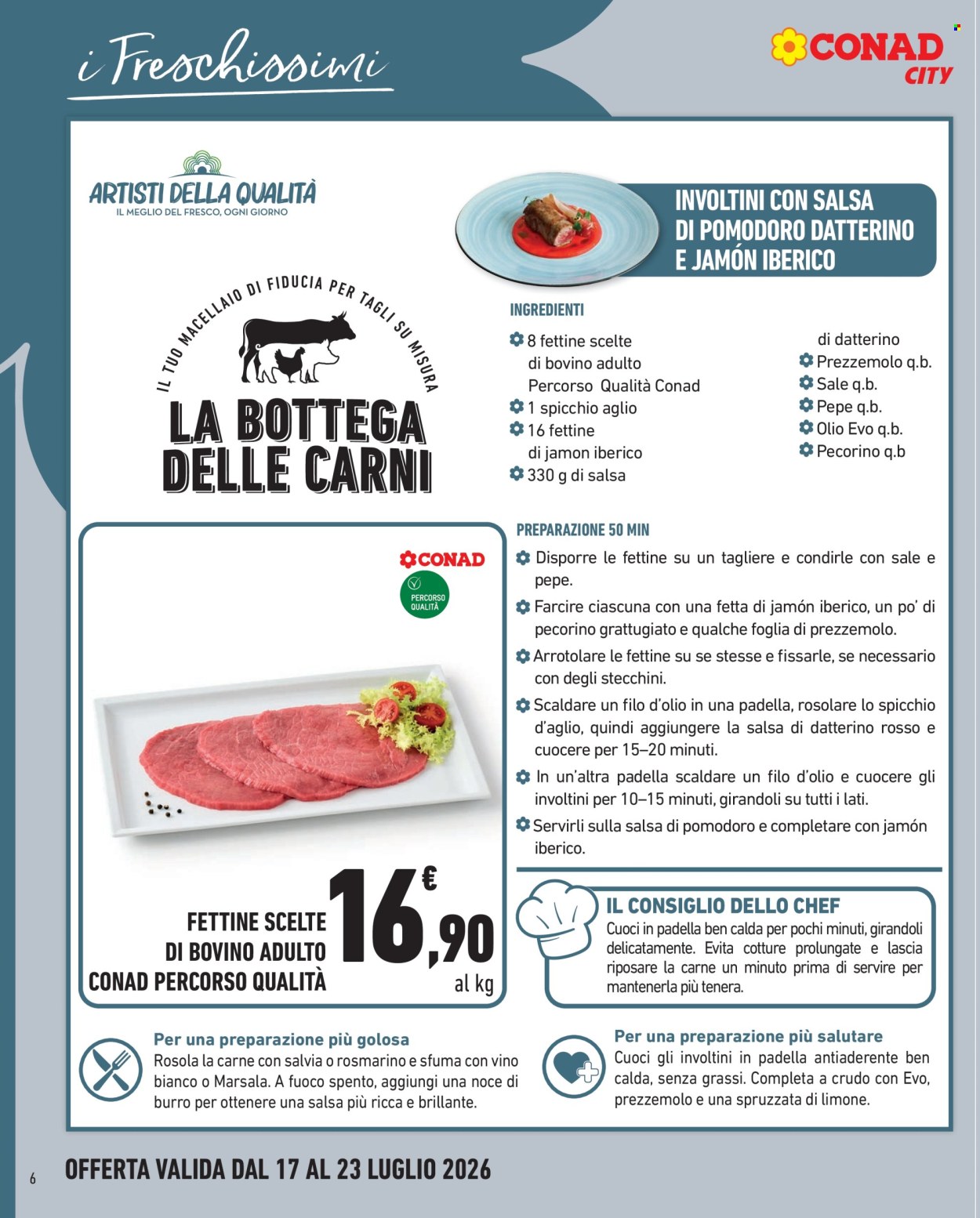 Volantino Conad - 17/7/2026 - 23/7/2026. Pagina 6