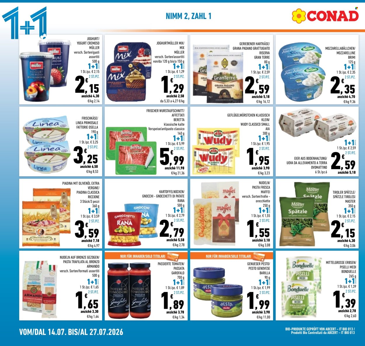 Volantino Conad - 14/7/2026 - 27/7/2026. Pagina 2