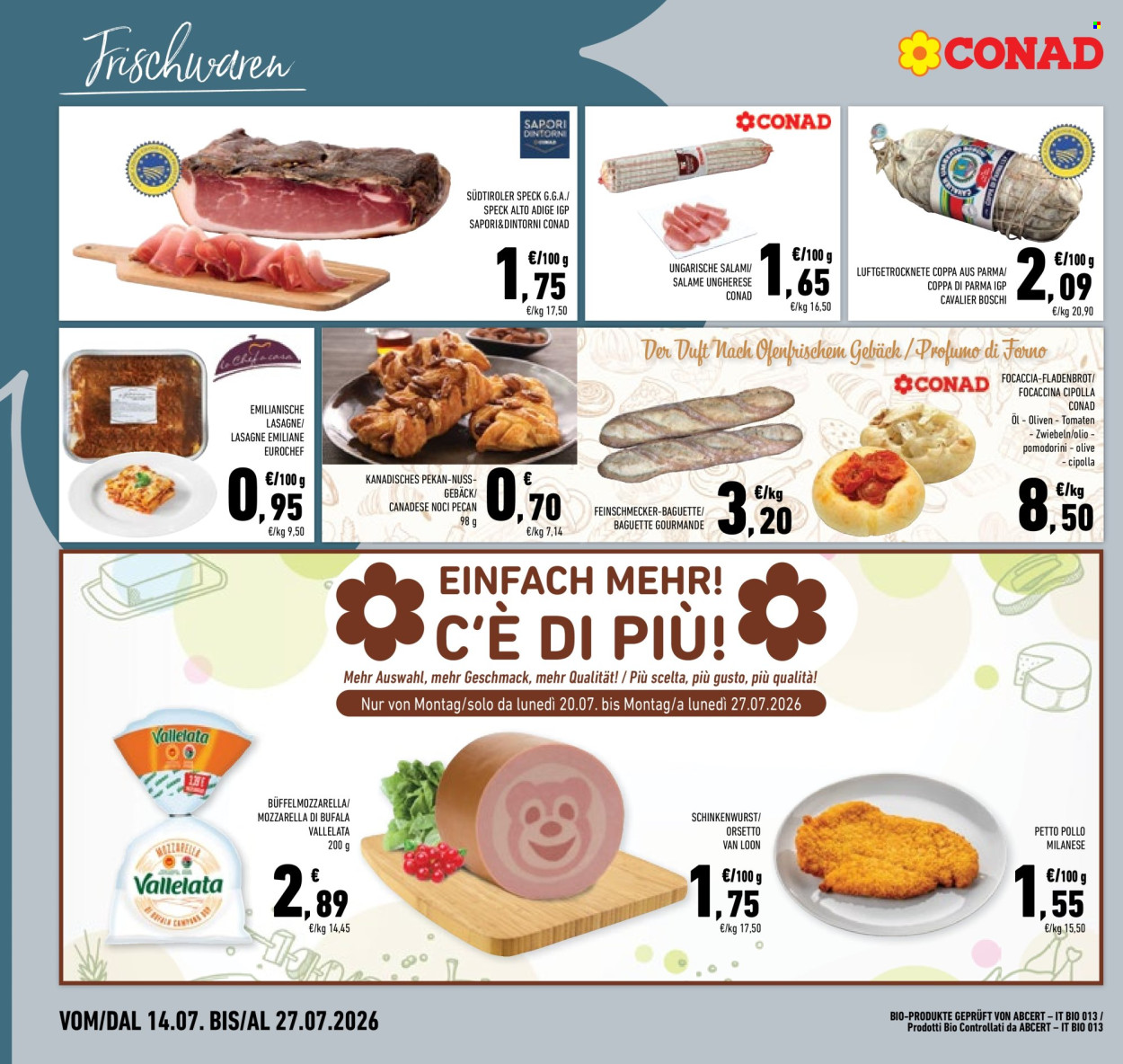 Volantino Conad - 14/7/2026 - 27/7/2026. Pagina 10