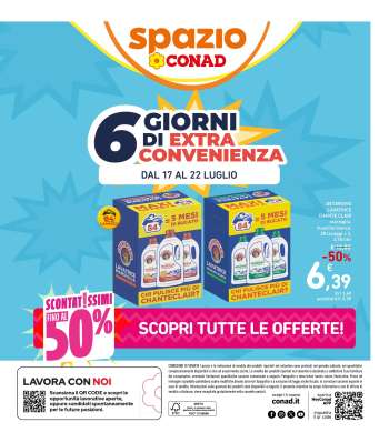 Volantino Spazio Conad - 17/7/2026 - 22/7/2026.