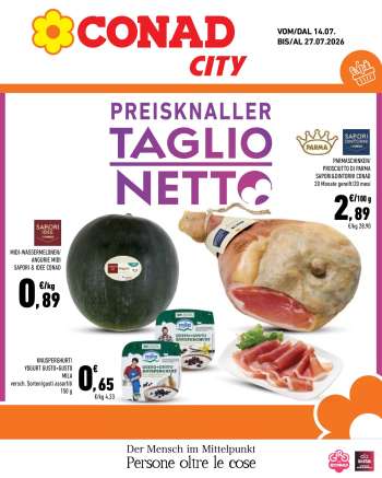 Volantino Conad City - 14/7/2026 - 27/7/2026.