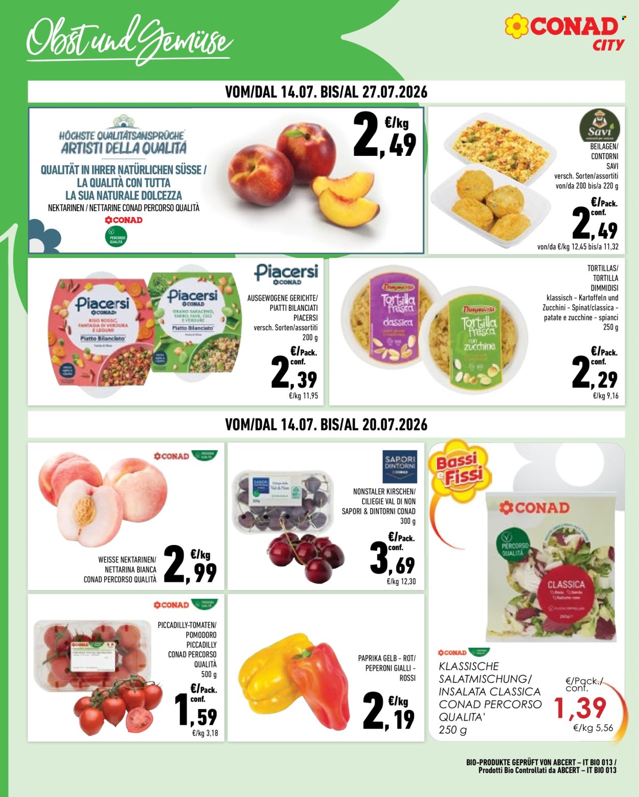Volantino Conad City - 14/7/2026 - 27/7/2026. Pagina 2
