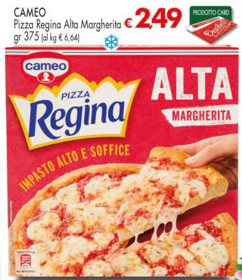 CAMEO Pizza Regina Alta Margherita