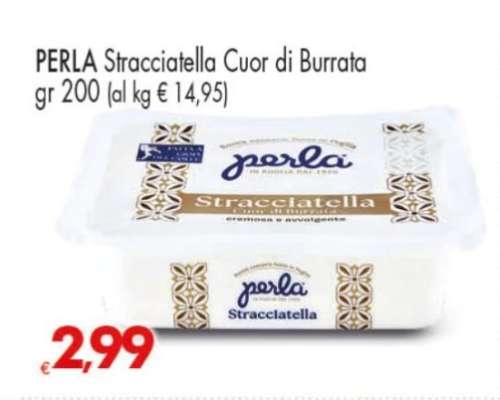 PERLA Stracciatella Cuor di Burrata