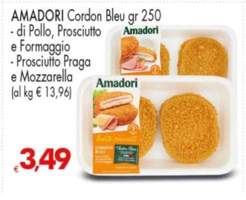 AMADORI Cordon Bleu gr 250