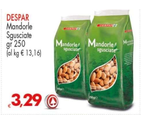 DESPAR Mandorle Sgusciate
