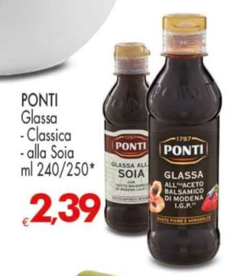PONTI Glassa