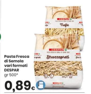 Pasta Fresca di Semola vari formati