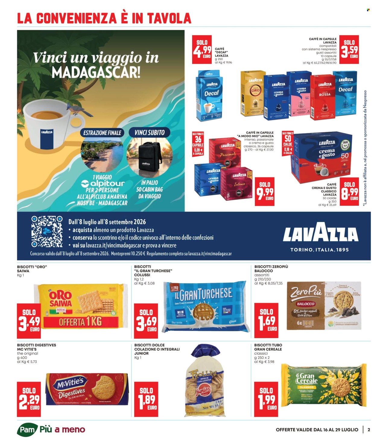 Volantino Pam Panorama - 16/7/2026 - 29/7/2026. Pagina 2