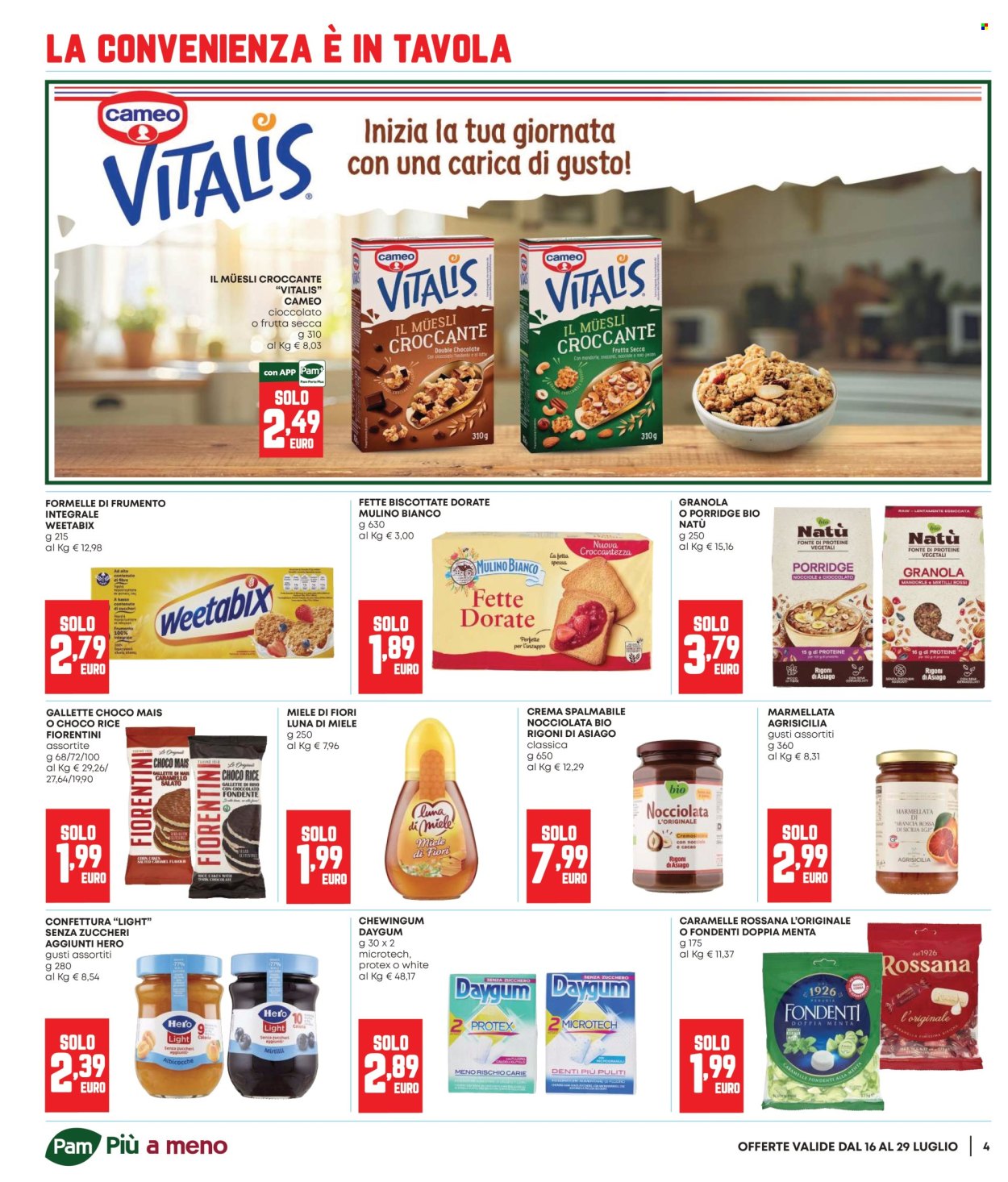Volantino Pam Panorama - 16/7/2026 - 29/7/2026. Pagina 4