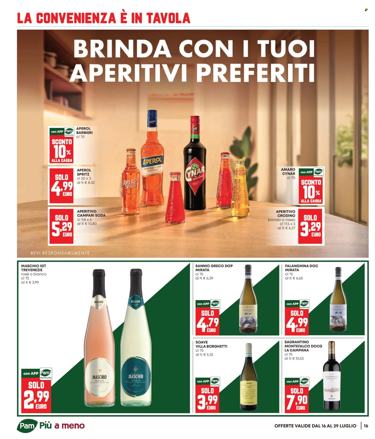 Volantino Pam Panorama - 16/7/2026 - 29/7/2026. Pagina 16