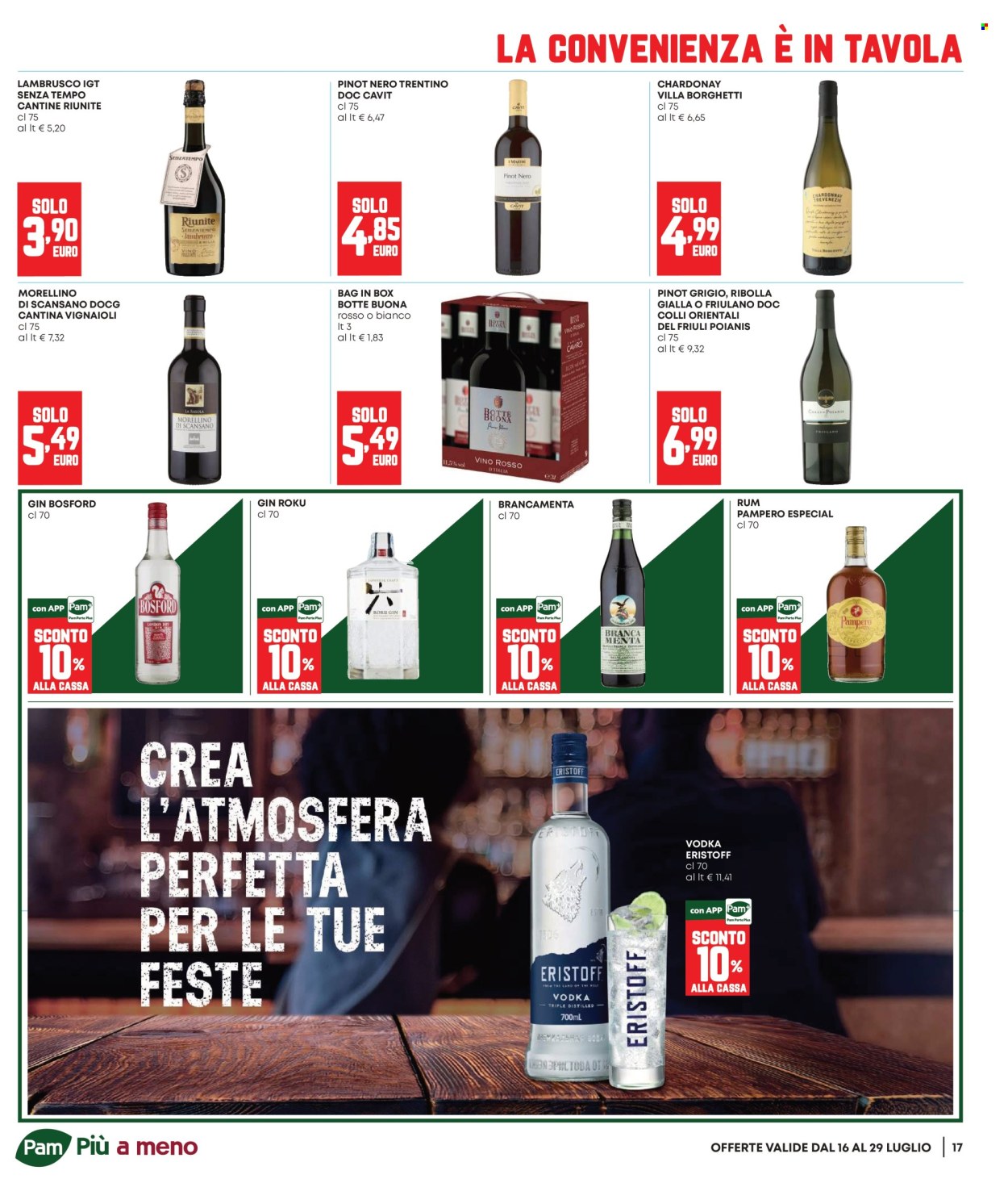 Volantino Pam Panorama - 16/7/2026 - 29/7/2026. Pagina 17