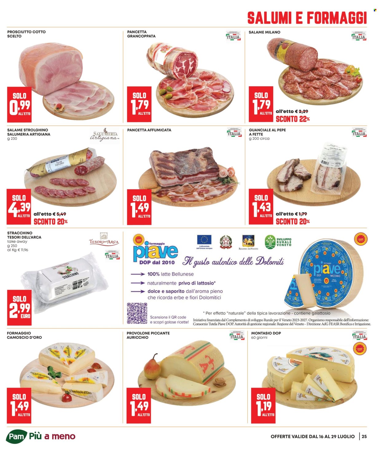 Volantino Pam Panorama - 16/7/2026 - 29/7/2026. Pagina 25
