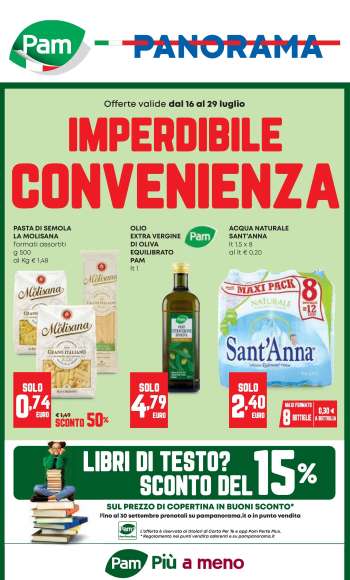 Volantino Pam Panorama - 16/7/2026 - 29/7/2026.