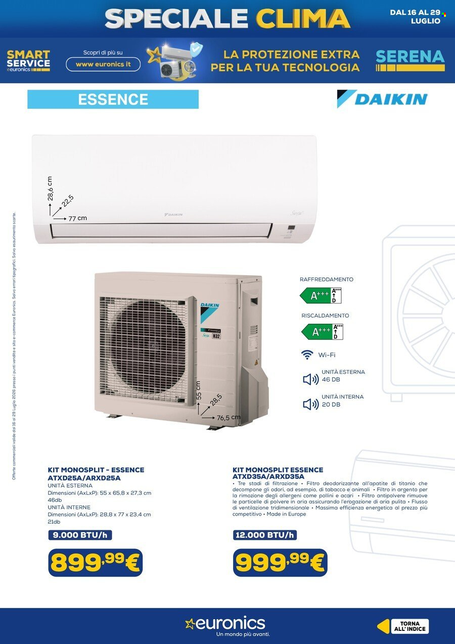 Volantino Euronics - 16/7/2026 - 29/7/2026. Pagina 4