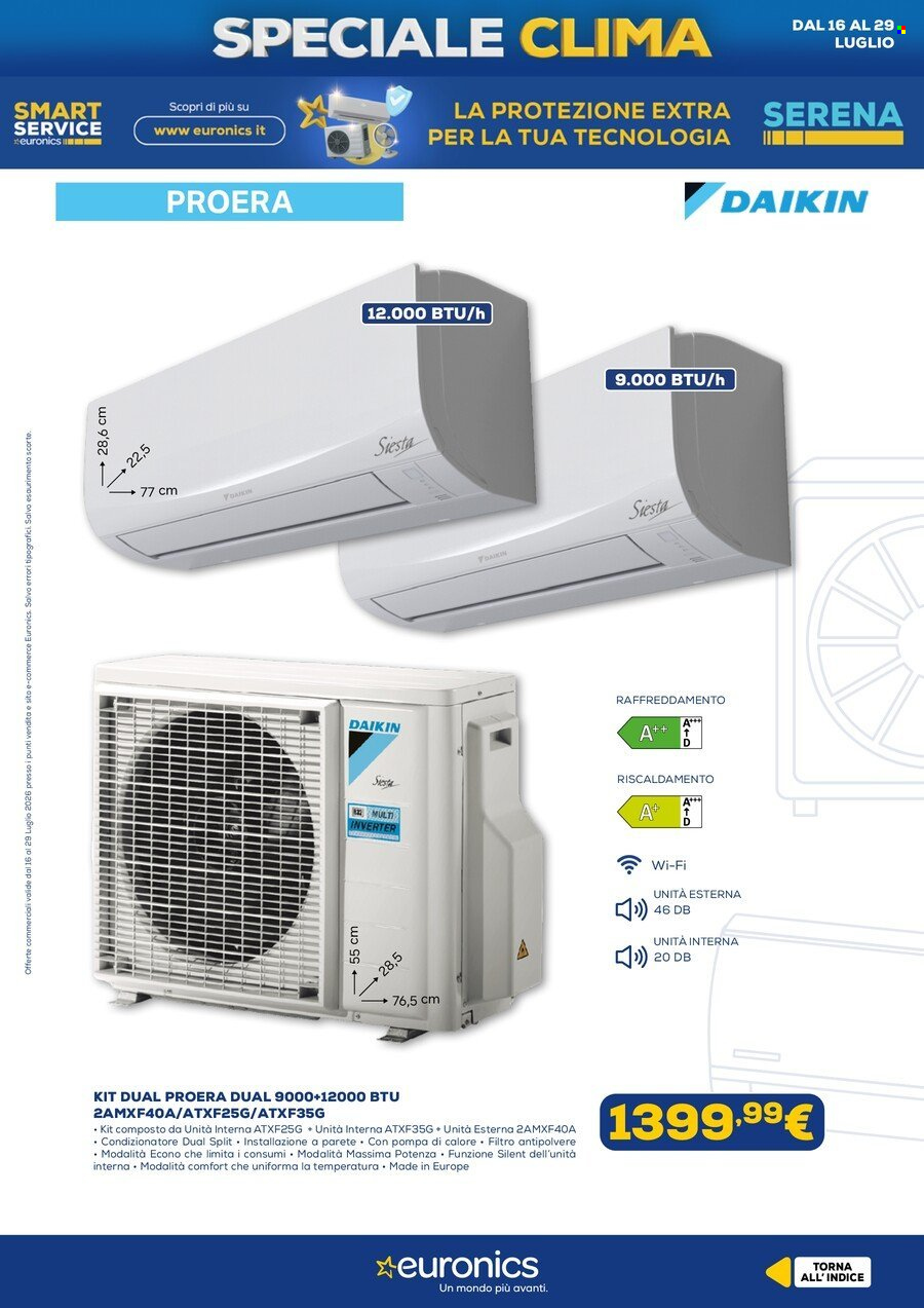 Volantino Euronics - 16/7/2026 - 29/7/2026. Pagina 7