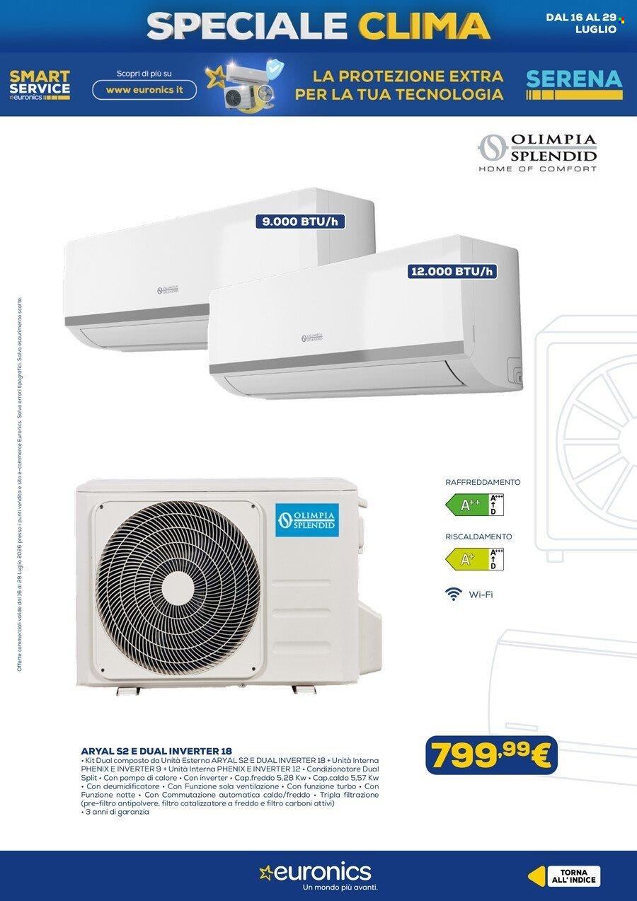 Volantino Euronics - 16/7/2026 - 29/7/2026. Pagina 10