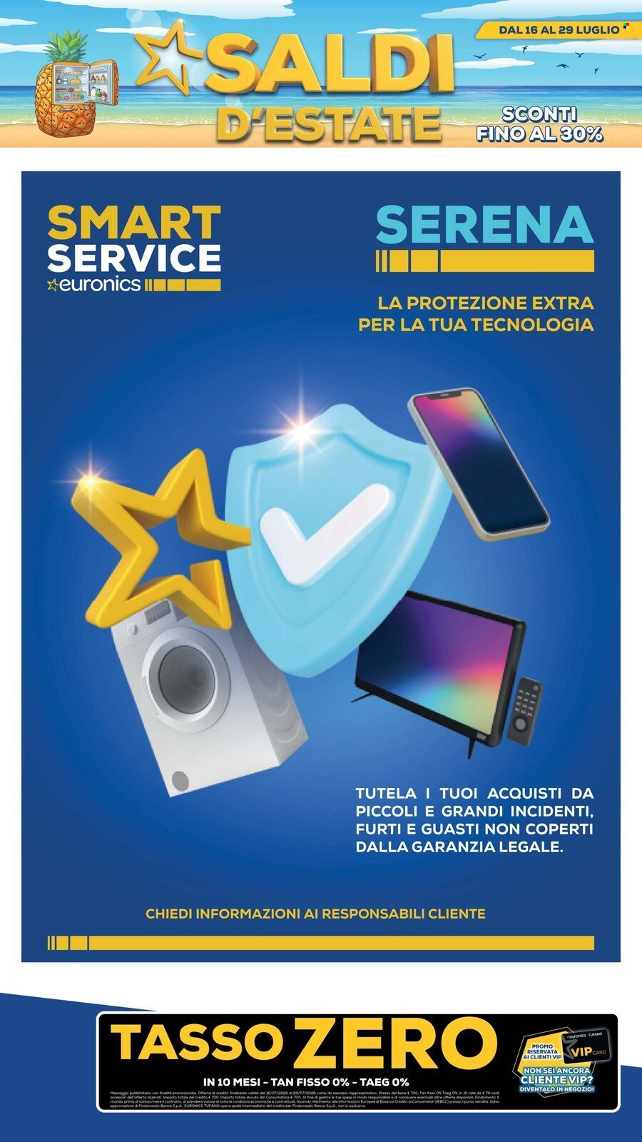 Volantino Euronics - 16/7/2026 - 29/7/2026. Pagina 8