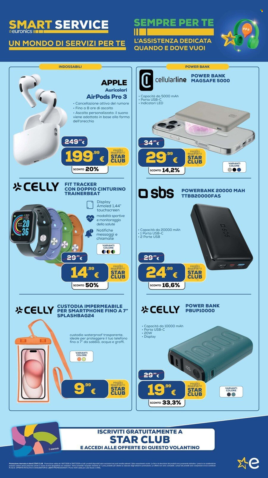 Volantino Euronics - 16/7/2026 - 29/7/2026. Pagina 9