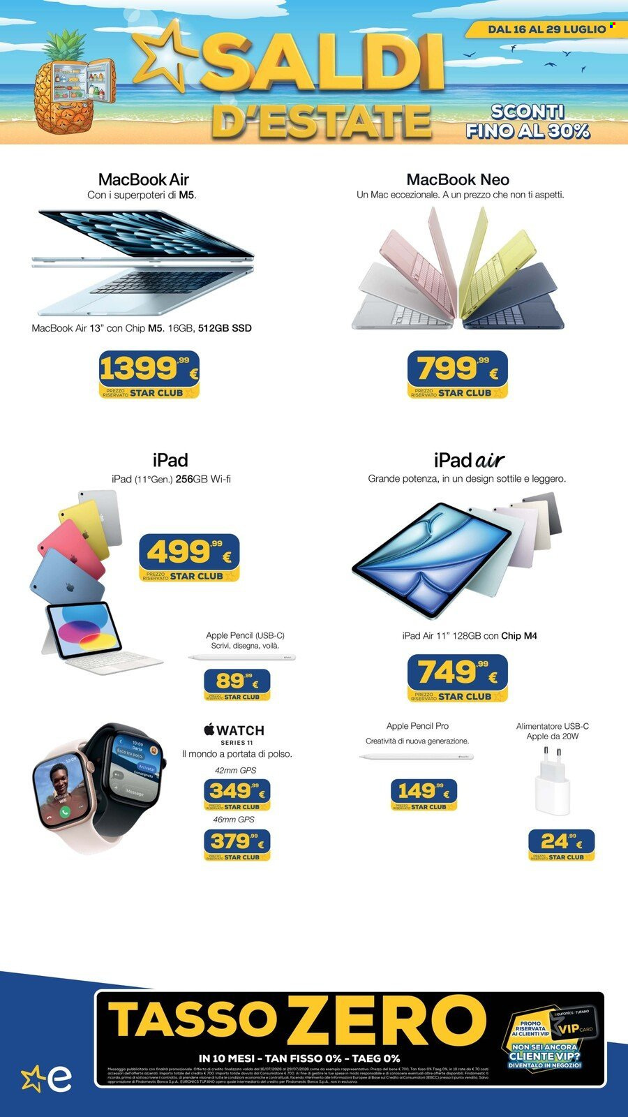 Volantino Euronics - 16/7/2026 - 29/7/2026. Pagina 16