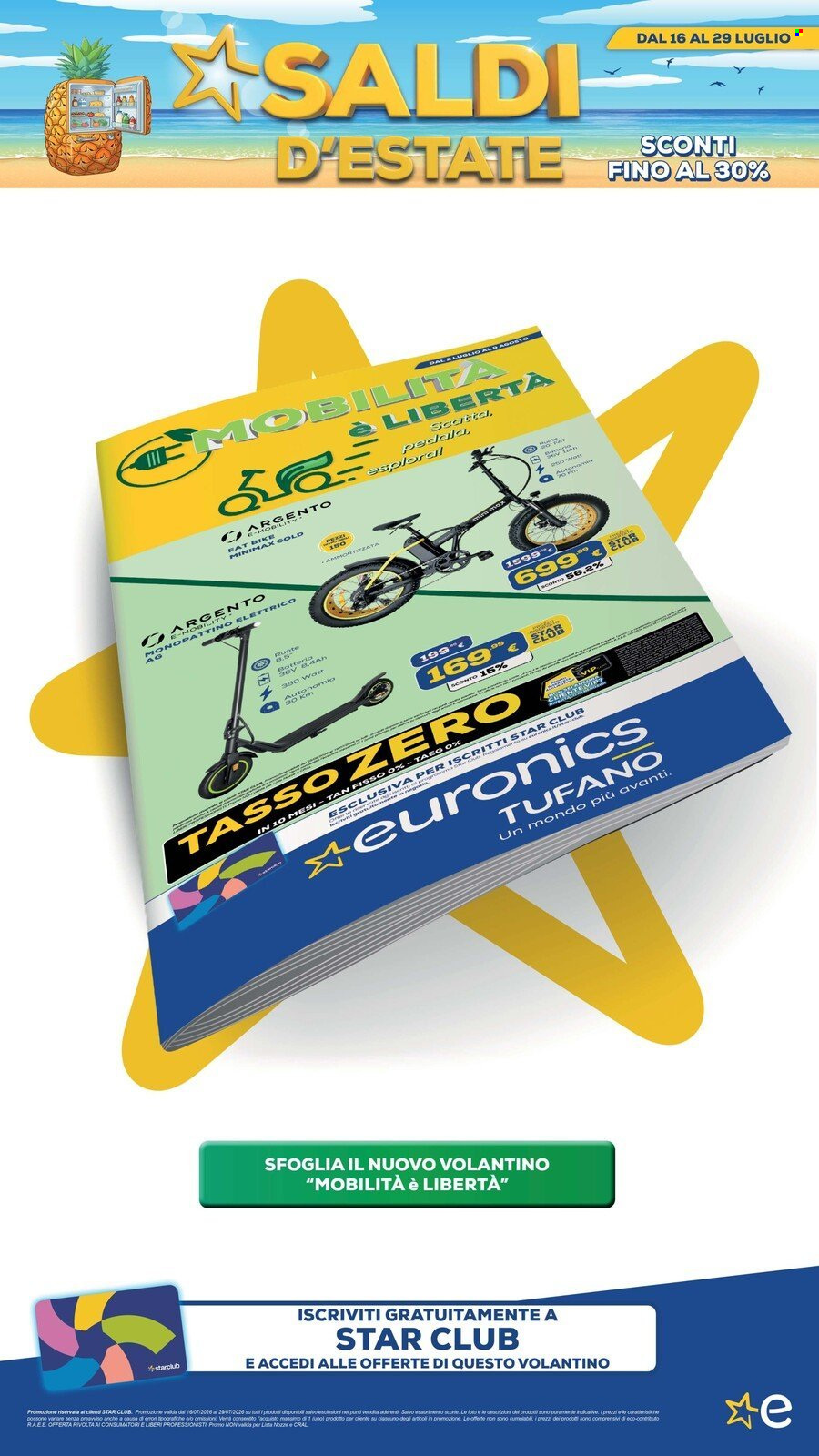 Volantino Euronics - 16/7/2026 - 29/7/2026. Pagina 35
