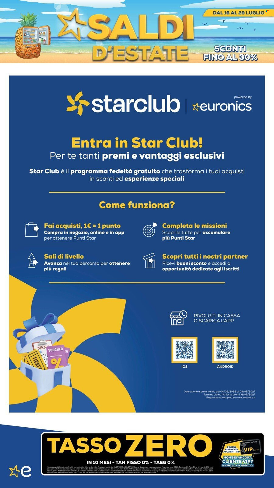 Volantino Euronics - 16/7/2026 - 29/7/2026. Pagina 36