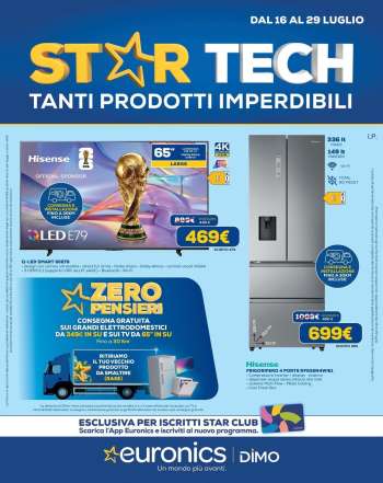 Volantino Euronics - 16/7/2026 - 29/7/2026.