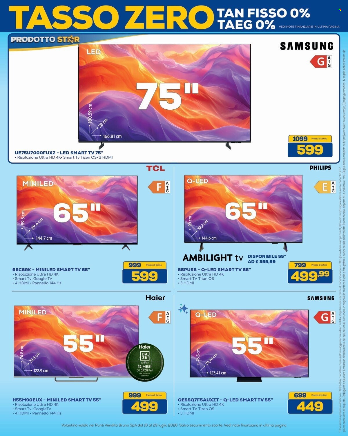 Volantino Euronics - 16/7/2026 - 29/7/2026. Pagina 8