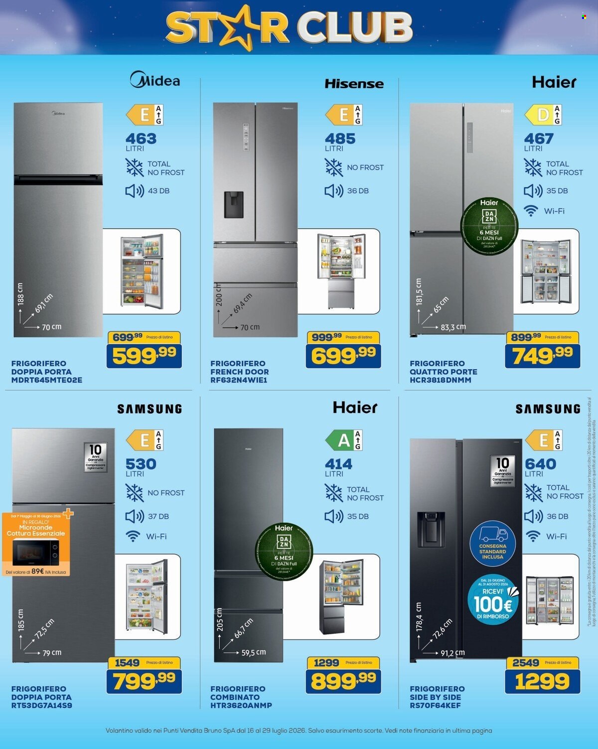 Volantino Euronics - 16/7/2026 - 29/7/2026. Pagina 36
