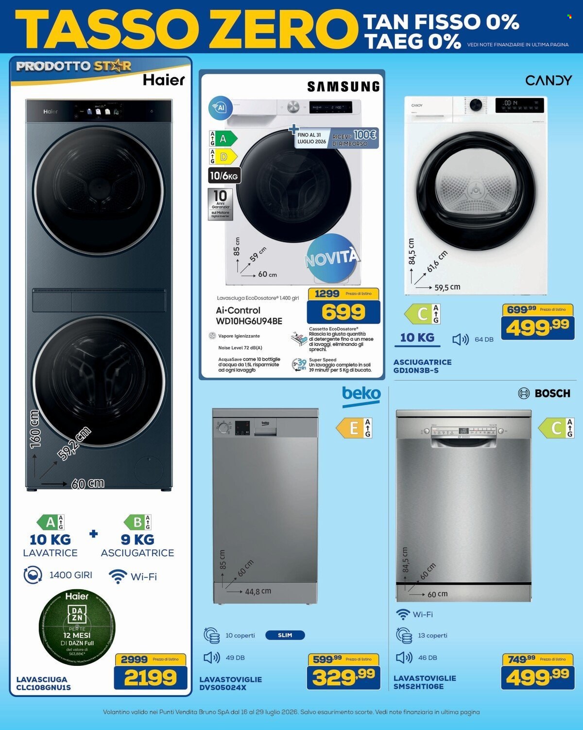 Volantino Euronics - 16/7/2026 - 29/7/2026. Pagina 39
