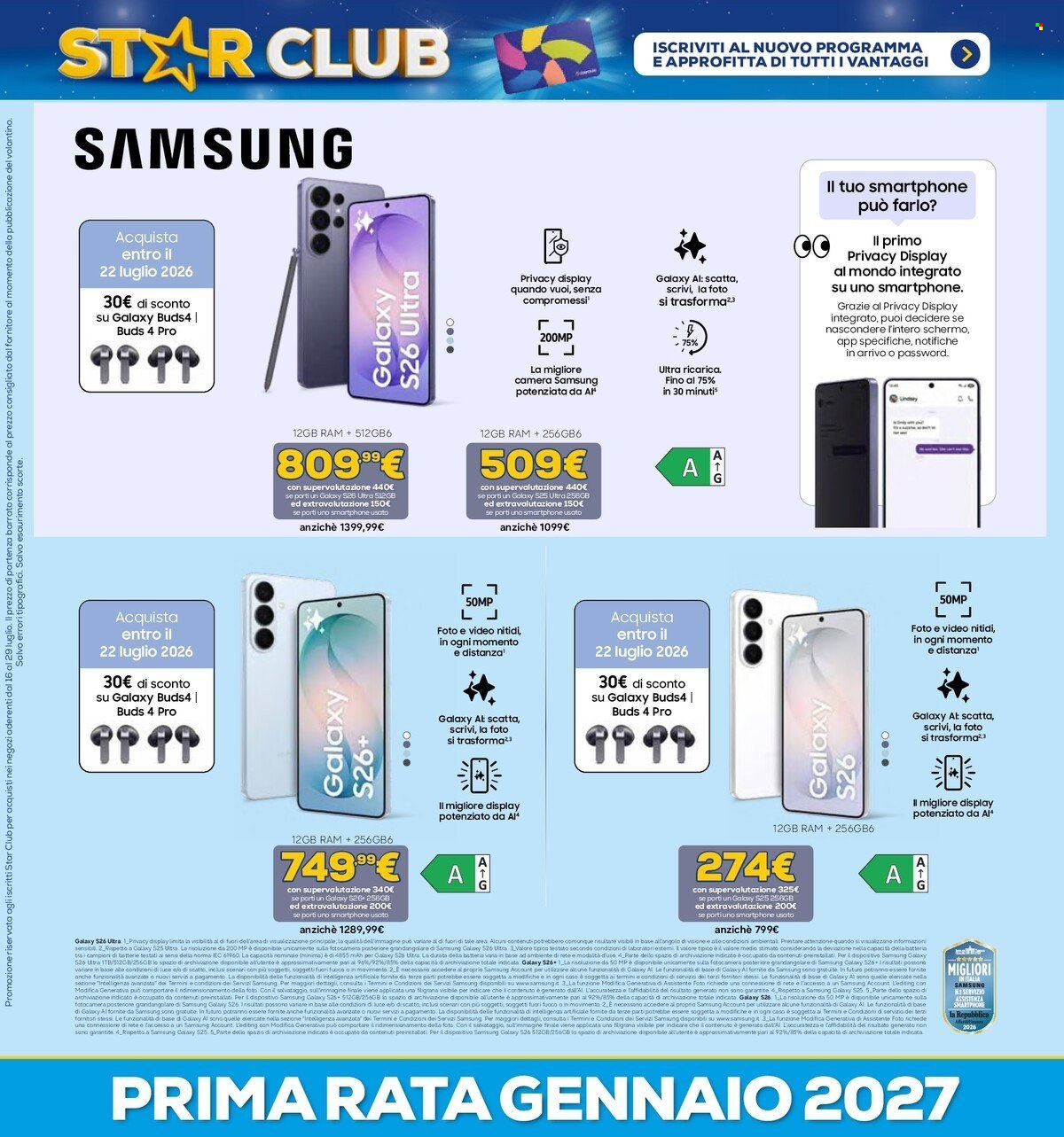 Volantino Euronics - 16/7/2026 - 29/7/2026. Pagina 4