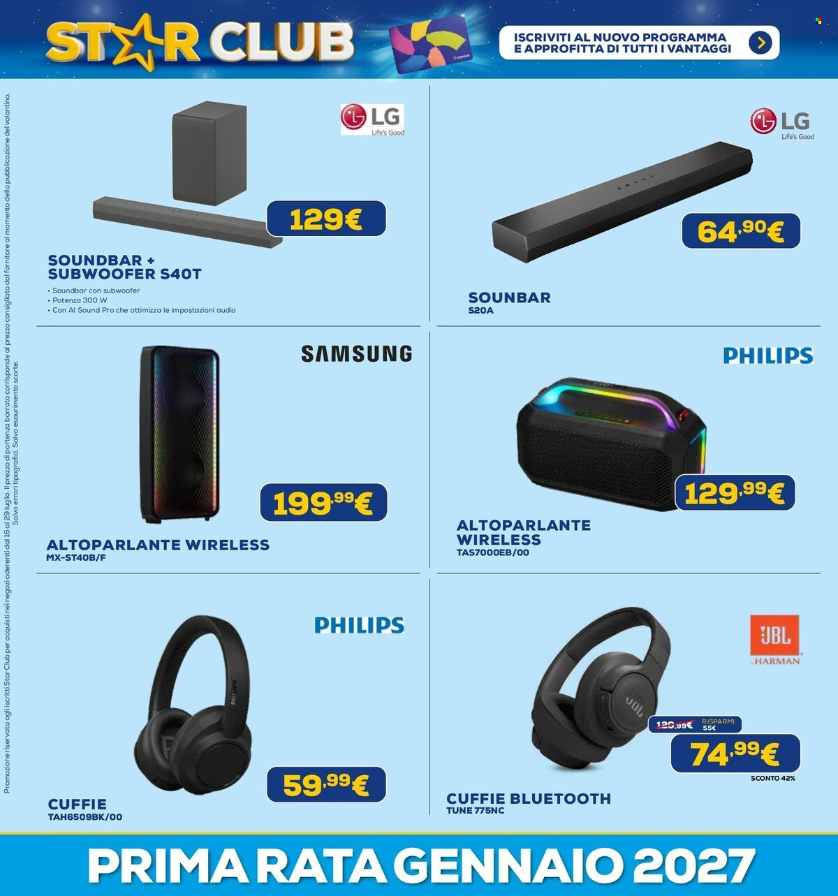 Volantino Euronics - 16/7/2026 - 29/7/2026. Pagina 27