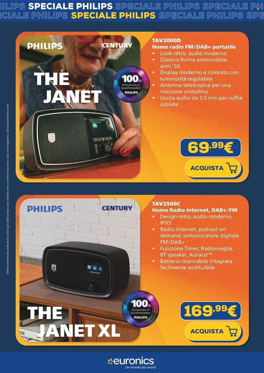 Volantino Euronics - 15/7/2026 - 30/7/2026. Pagina 9