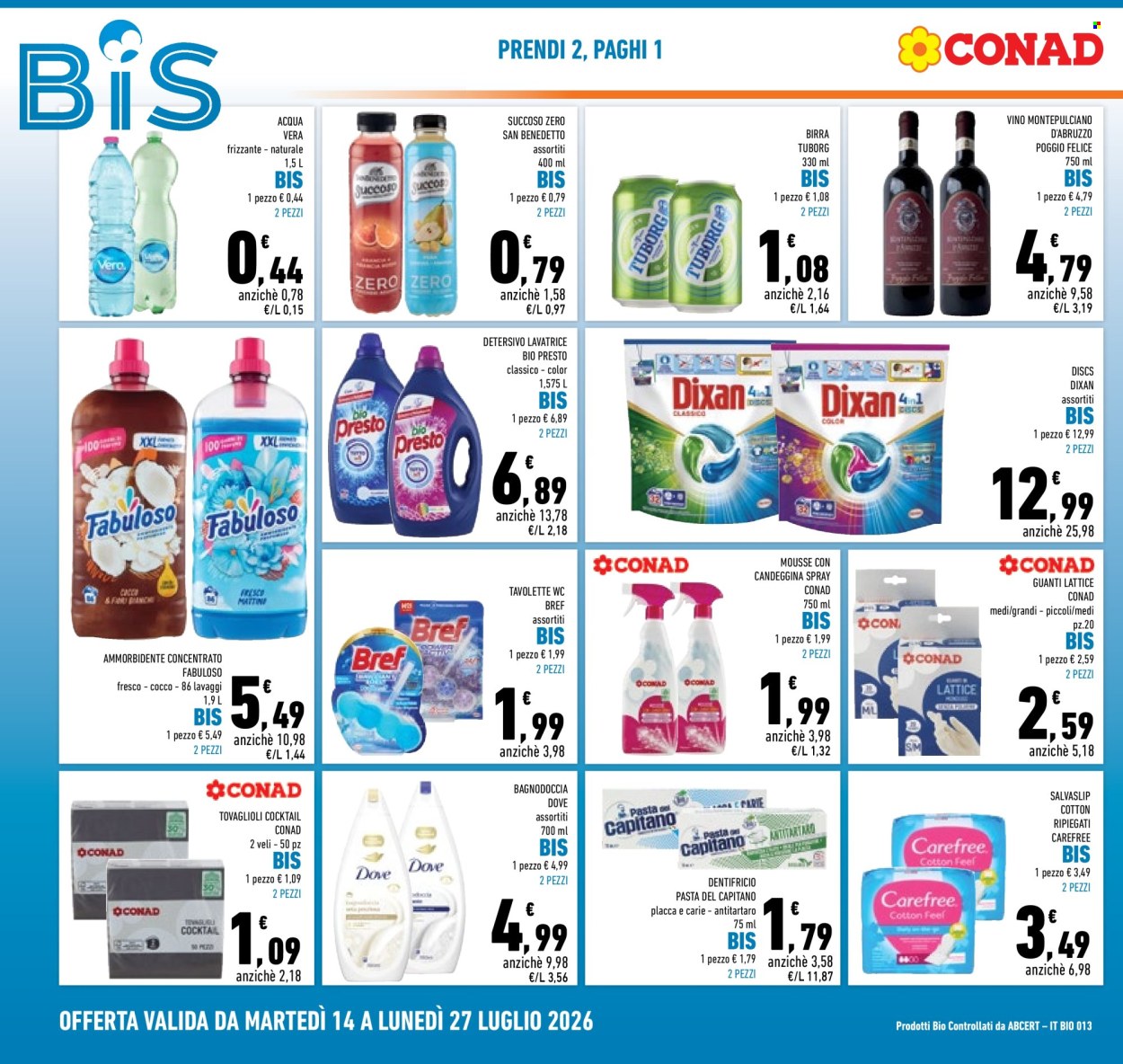 Volantino Conad - 14/7/2026 - 27/7/2026. Pagina 4