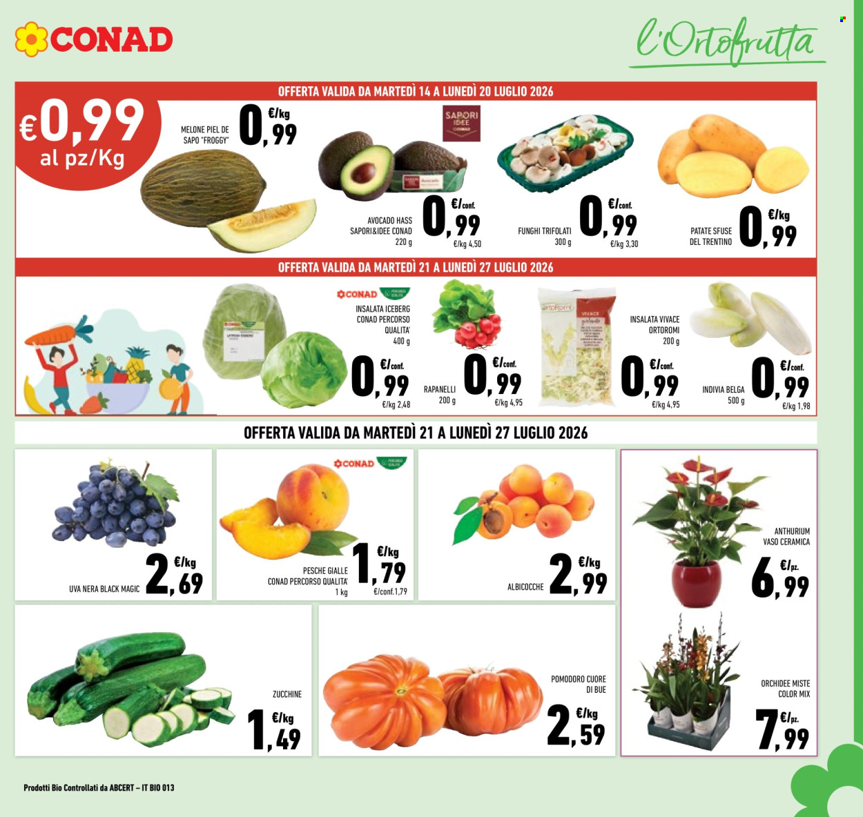 Volantino Conad - 14/7/2026 - 27/7/2026. Pagina 7