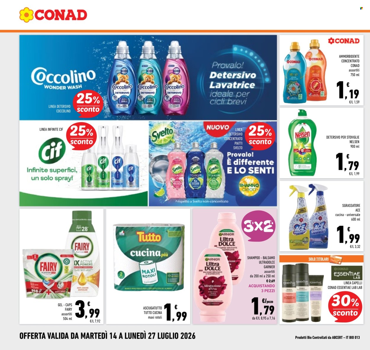 Volantino Conad - 14/7/2026 - 27/7/2026. Pagina 22