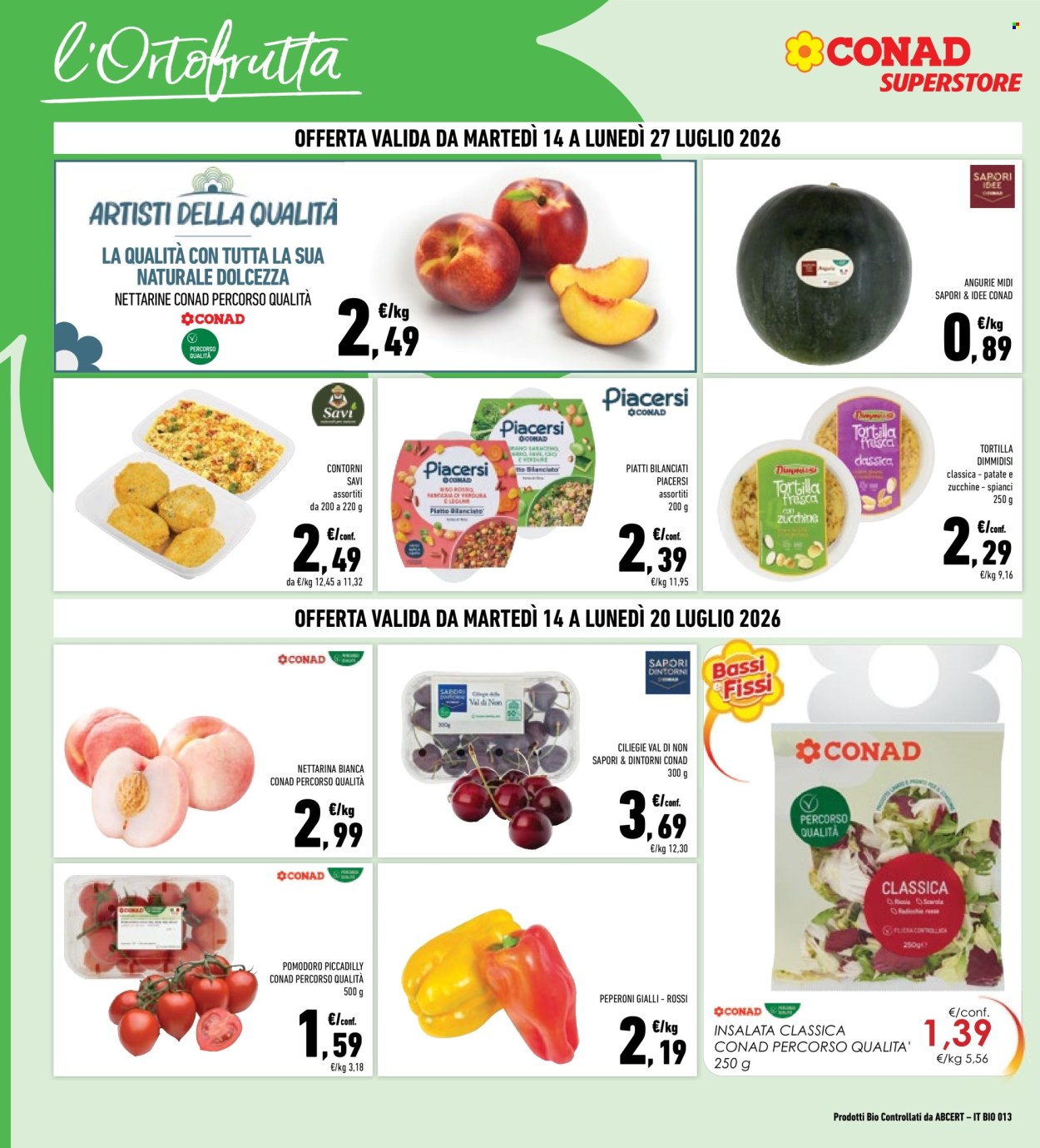 Volantino Conad Superstore - 14/7/2026 - 27/7/2026. Pagina 6
