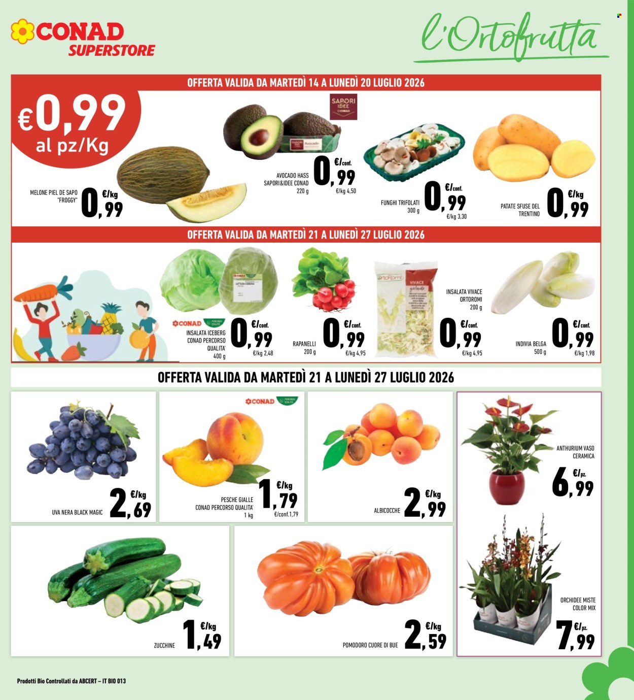 Volantino Conad Superstore - 14/7/2026 - 27/7/2026. Pagina 7