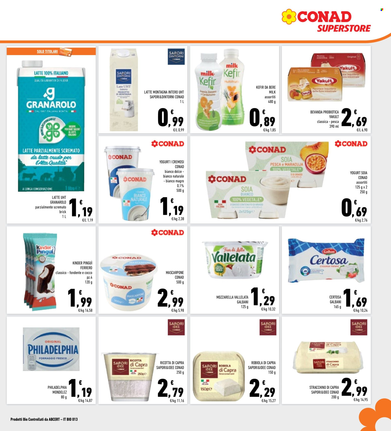 Volantino Conad Superstore - 14/7/2026 - 27/7/2026. Pagina 13