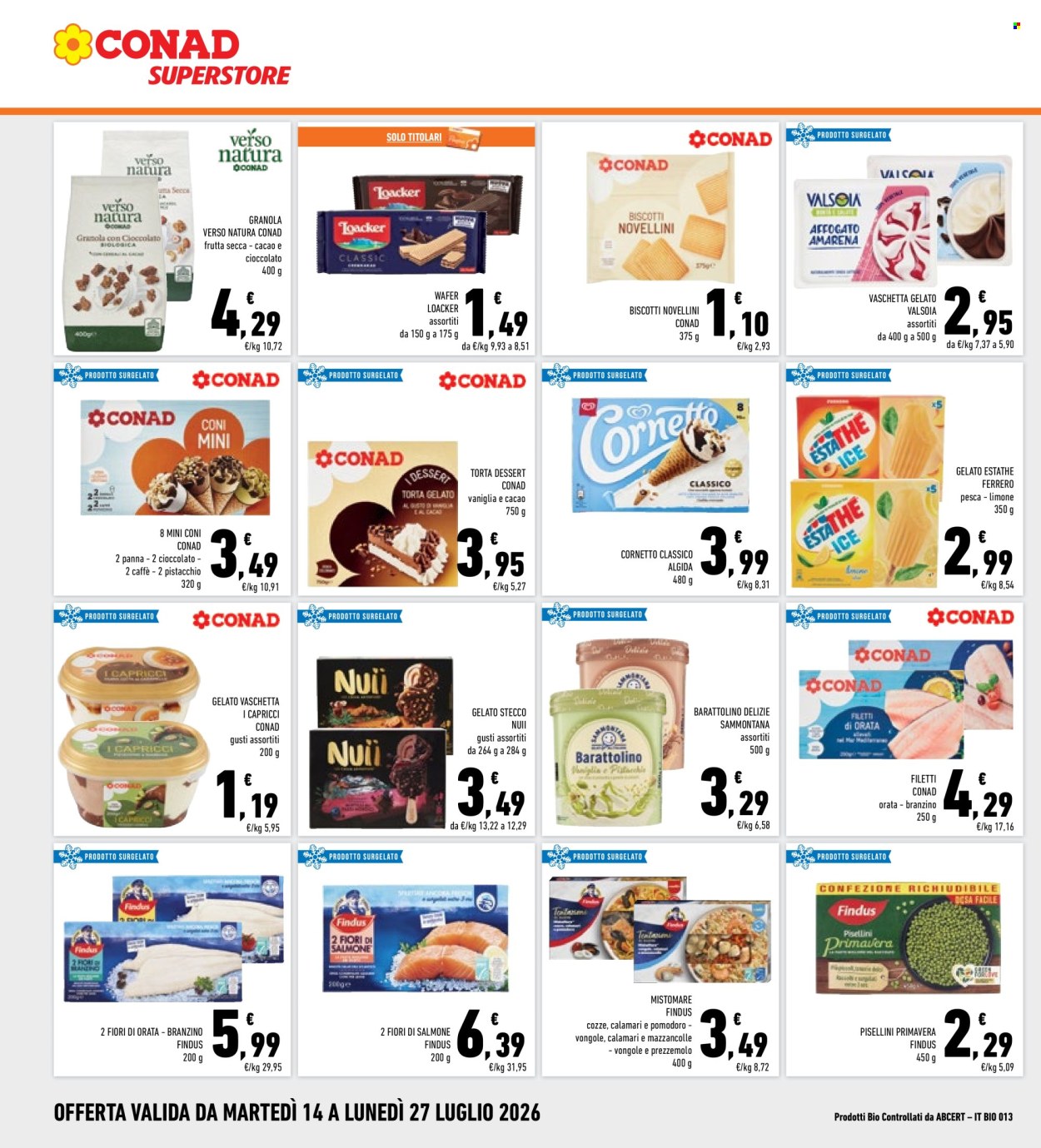 Volantino Conad Superstore - 14/7/2026 - 27/7/2026. Pagina 20