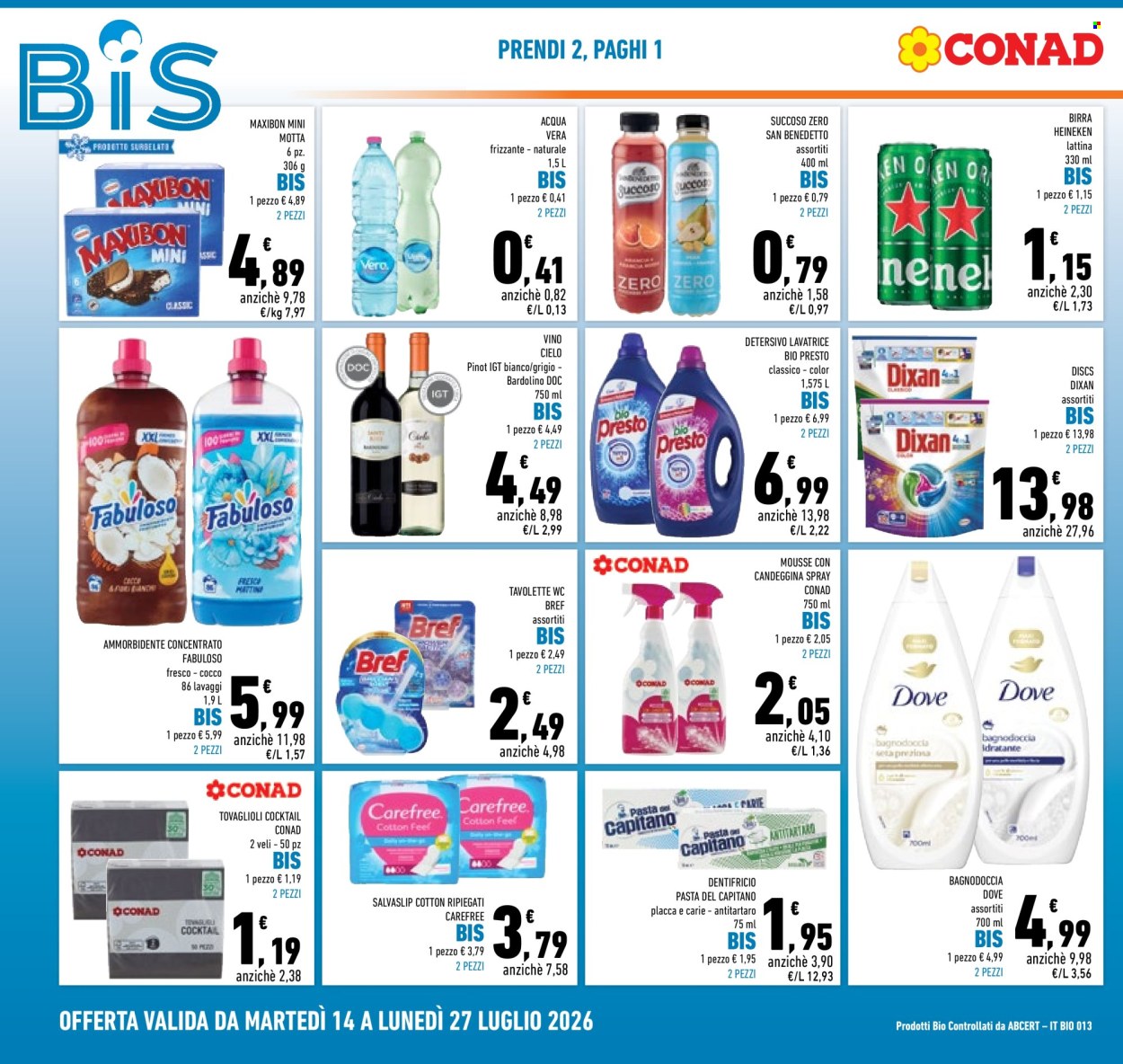 Volantino Conad - 14/7/2026 - 27/7/2026. Pagina 4