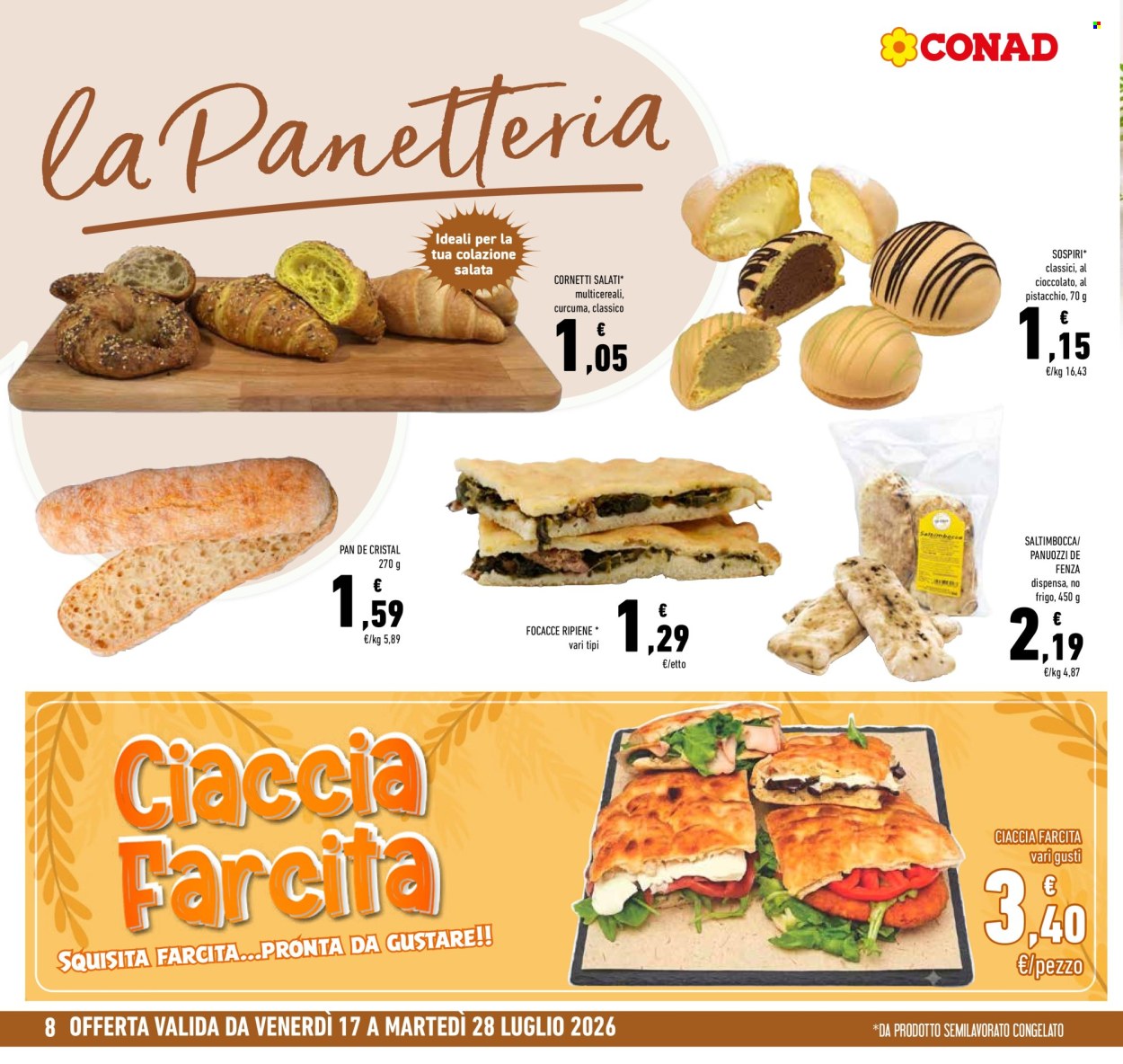 Volantino Conad - 17/7/2026 - 28/7/2026. Pagina 8