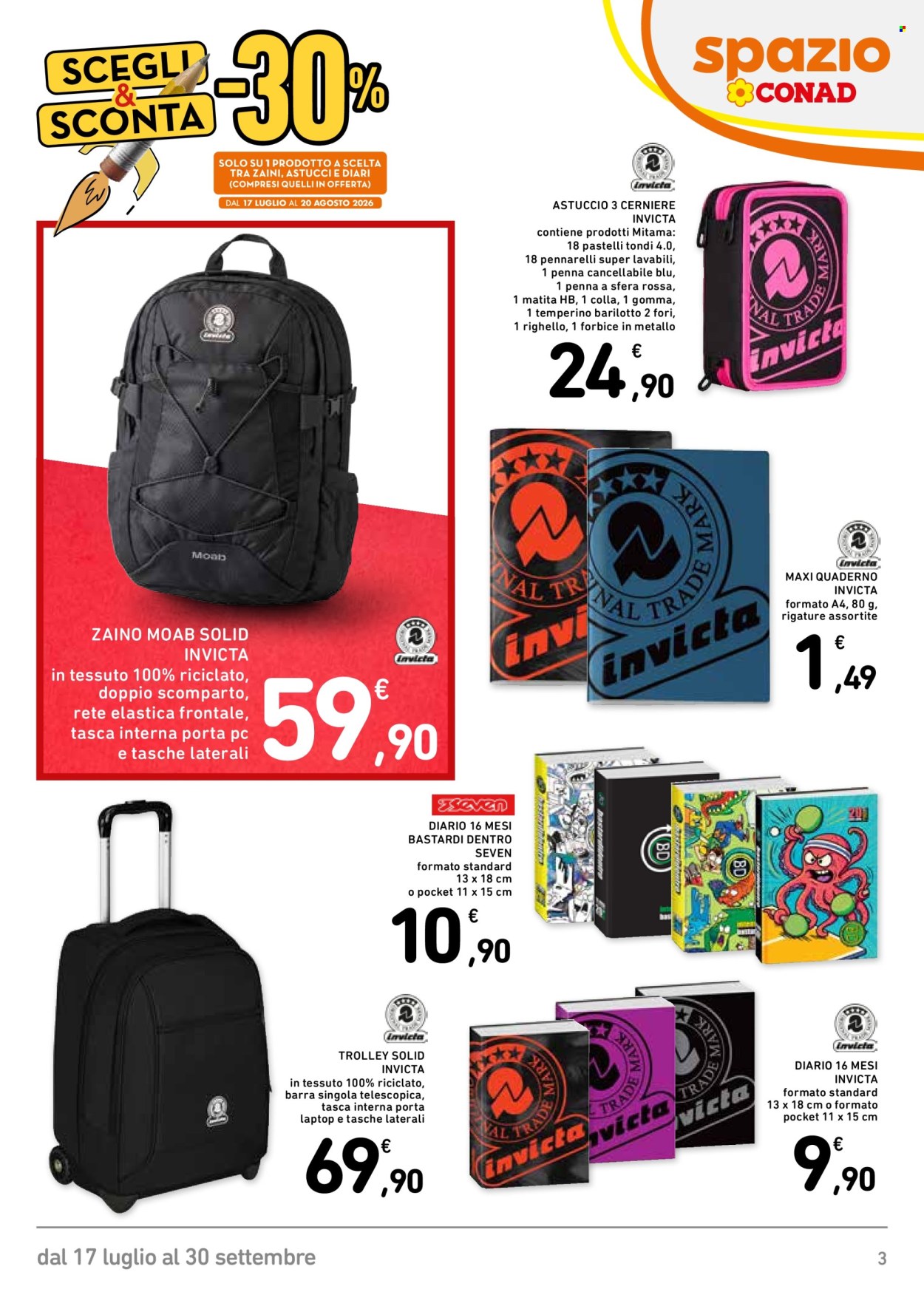 Leták Conad - 17.7.2026 - 30.9.2026. Strana 3