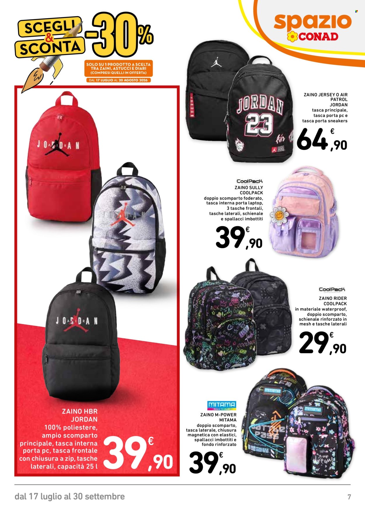 Leták Conad - 17.7.2026 - 30.9.2026. Strana 7